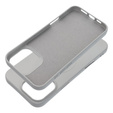 Etui do MagSafe ERBORD Silicone Mag Cover do iPhone 16 Pro Max, tytanowe + Szkło Hartowane 9H