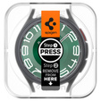 2x Szkło Hartowane Spigen do Samsung Galaxy Watch 6 47mm, Glas.TR "EZ FIT", Clear