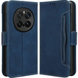 Etui z klapką do Honor Magic 7 Pro, Card Slot, granatowe