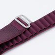 Pasek Nylonowy do Apple Watch 1/2/3/4/5/6/7/8/9/10/11/SE Ultra 1/2/3 42/44/45/46/49mm, Bordowy