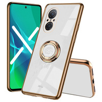 Etui do Huawei Nova 9 SE, Electro Ring, białe