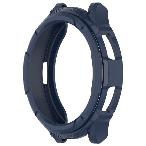 Etui z nakładką bezel ring do Samsung Galaxy Watch 6 Classic 47mm, Granatowe
