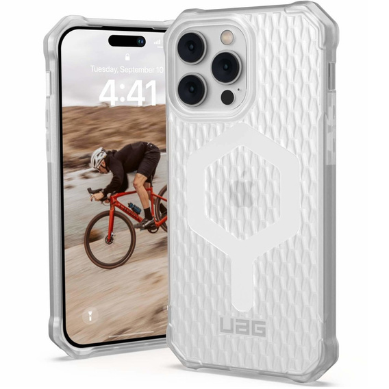 Etui Urban Armor Gear do iPhone 14 Pro Max, Essential Armor MagSafe, przezroczyste