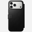 Etui Nomad do iPhone 17 Pro Max, Modern Leather Folio, czarne