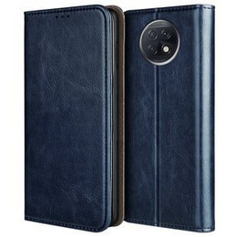 Skórzane Etui Wallet do Xiaomi Redmi Note 9T 5G, Dark Blue