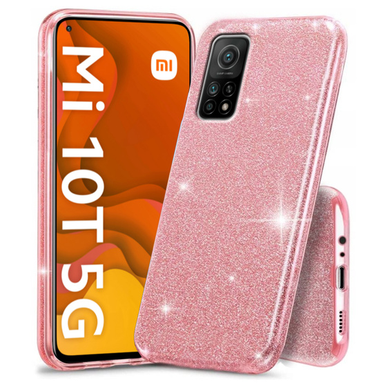 Etui Glitter Case do Xiaomi Mi 10T / 10T Pro 5G, Pink