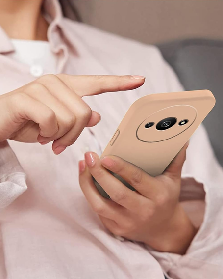 Etui do Xiaomi Redmi A3, Silicone Lite, różowe