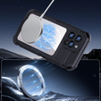 Etui Wodoodporne IP68 do iPhone 16 Pro Max, SHELLBOX MagSafe, czarne