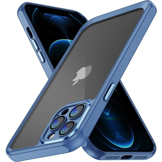 Etui do iPhone 12 Pro Max, ERBORD Impact Guard, niebieskie