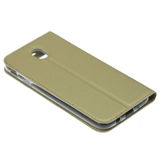 Etui Smart Look View Cover Samsung Galaxy J5 2017 - Złoty