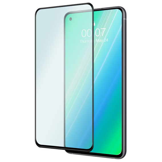 2x Szkło Hartowane do Realme 8 5G, ERBORD 3D pełne, szybka na cały ekran