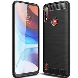 Etui do Motorola Moto E7 Power / E7i Power, Karbon, czarne