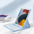 Etui z klawiaturą do iPad 10.2" 2021/2020/2019 (9/8/7 gen.), niebieskie