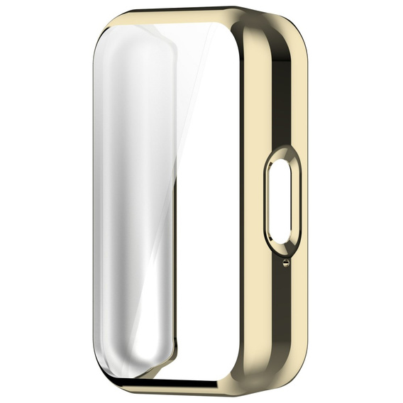 2w1 Etui z Osłoną na ekran do Samsung Galaxy Fit 3, Złote