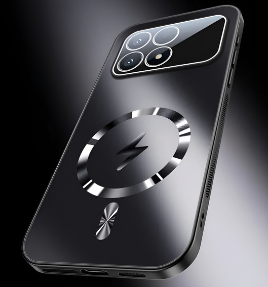 Etui ochronne do Xiaomi Poco F8 Pro, do MagSafe, czarne