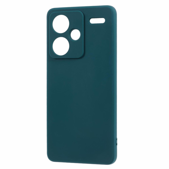 Etui do Xiaomi Redmi Note 13 Pro+, Silicone Lite, ciemnozielone