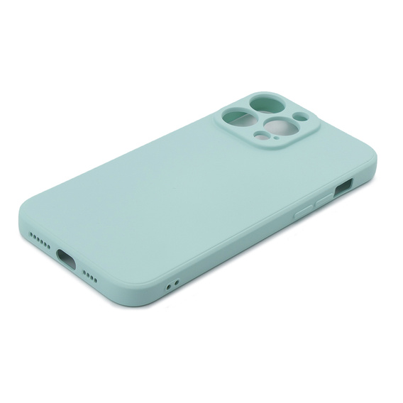 Etui do iPhone 15 Pro Max, Silicone Lite, niebieskie