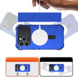 Etui do iPhone 15 Pro, DefenderMag, niebieskie