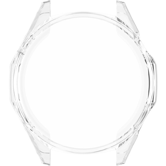 2w1 Etui z Osłoną na ekran do Huawei Watch GT 6 46mm, Przezroczyste