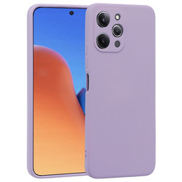 Etui do Xiaomi Redmi 12, Silicone Lite, fioletowe