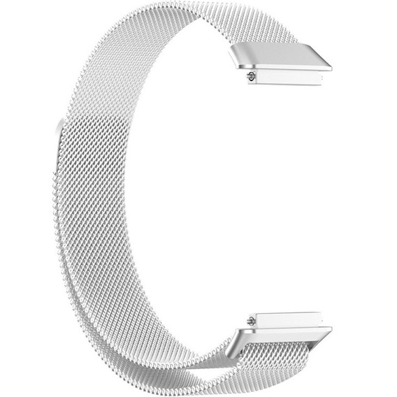 Pasek Bransoleta Milanese do Huawei Band 7, Srebrny