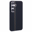 Etui do Samsung S25+ Plus, Carbon Fiber MagSafe, czarne