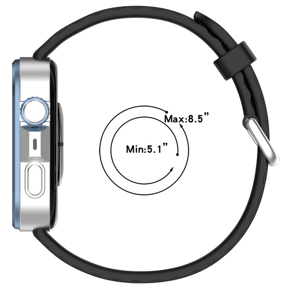 Pasek Silikonowy do Huawei Watch Fit 4 / 4 Pro / 3, Granatowy