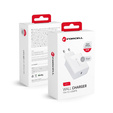 Forcell F-Energy TFK‑TC‑45WPD – Szybka ładowarka sieciowa USB-C 45 W QC4.0/PD - Biała