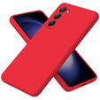 Etui do Samsung Galaxy S23 Plus, Silicone Lite, czerwone