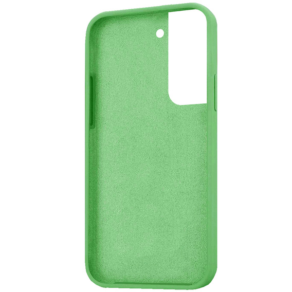 Etui do Samsung Galaxy S22+ Plus 5G, Silicone Lite, miętowe