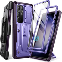 Etui do Samsung Galaxy S23 Ultra, Tongate MECH Series Clip, fioletowe