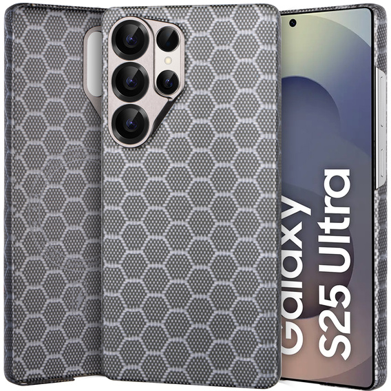 Etui do Samsung Galaxy S25 Ultra, Aramid Fiber MagSafe, czarne