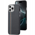 Etui do iPhone 16 Pro Max, Carbon Fiber MagSafe, czarne