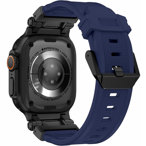 Pasek ERBORD ProTech do Apple Watch 1/2/3/4/5/6/7/8/9/10/11/SE Ultra 1/2/3 42/44/45/46/49mm, Niebieski