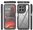 Etui do Motorola Moto G56 5G, Shockproof, z folią, czarne