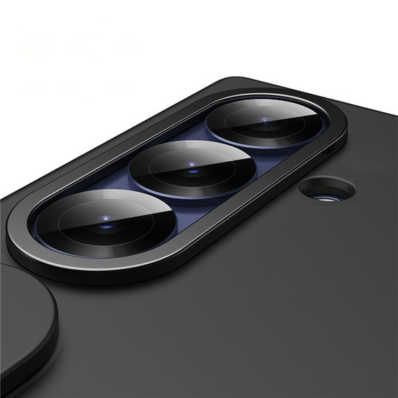 Etui z funkcją podstawki do Galaxy Z Fold7 – czarne, składany uchwyt stand