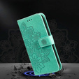 Etui z klapką do Xiaomi Redmi Note 12 5G / POCO X5 5G, Mandala, zielone