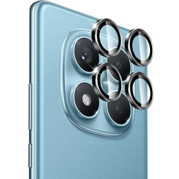 Szkło na aparat do Xiaomi Note 14 Pro 5G z aplikatorem do montażu, czarne