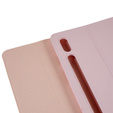 Etui z klawiaturą do Samsung Galaxy Tab S7 T870/T875 / S8, Pen Slot, różowe rose gold