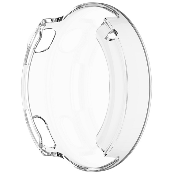 2w1 Etui z Osłoną na ekran do Xiaomi Watch S4 41mm, przezroczyste