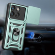 Etui pancerne do Motorola Edge 70, CamShield Slide, zielone