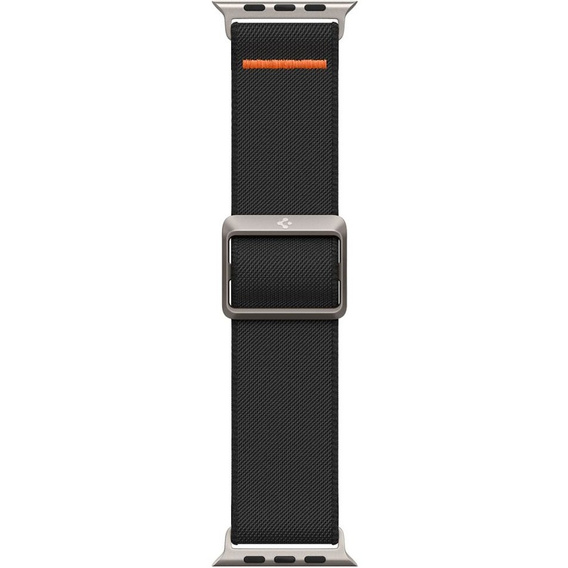 Pasek SPIGEN do Apple Watch 1/2/3/4/5/6/7/8/9/10/11/SE Ultra 1/2/3 42/44/45/46/49mm, Fit Lite Ultra, Czarny