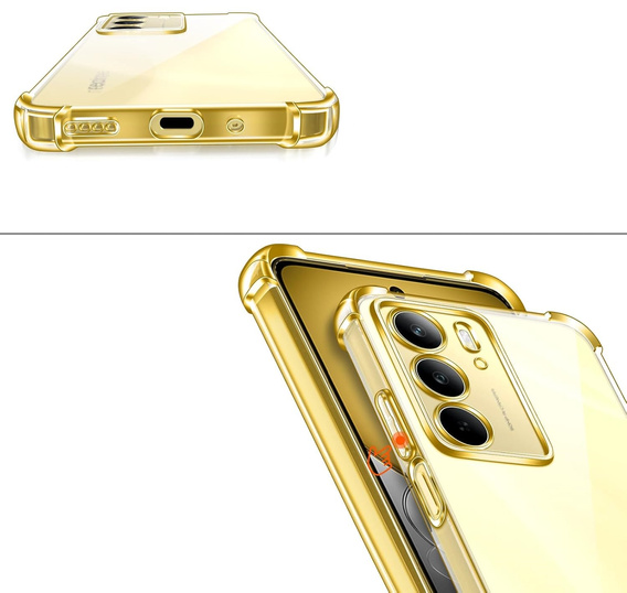 Etui do Realme 14X / Realme C75, Dropproof, przezroczyste