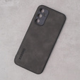 Etui do Samsung Galaxy A14 5G, ERBORD Business, z blaszką do uchwytów samochodowych, szare
