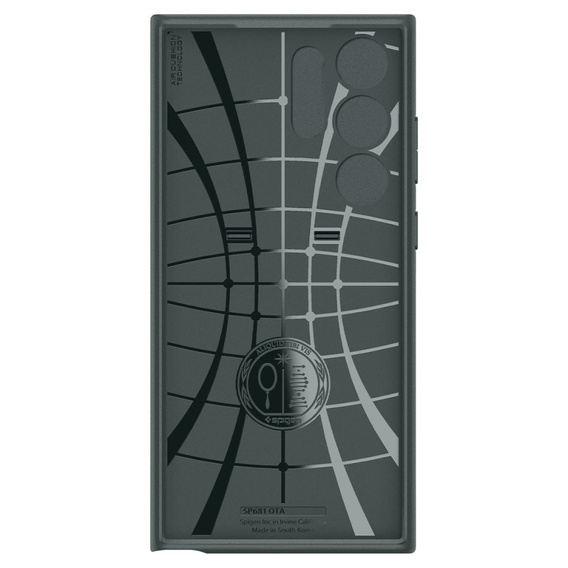 Etui Spigen do Samsung Galaxy S23 Ultra, Optik Armor, Zielone