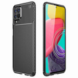 Etui do Samsung Galaxy M33 5G, Carbon Gel, czarne