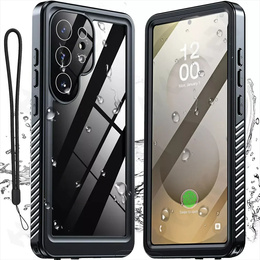 Etui Wodoodporne IP68 do Samsung Galaxy S25 Ultra, czarne
