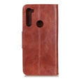 Skórzane Etui Wallet do Xiaomi Redmi Note 8 - Brown