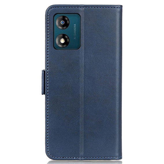 Etui z klapką do Motorola Moto E13, Wallet, niebieskie