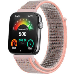 Pasek Nylonowy do Huawei Watch Fit 4 / 4 Pro / 3, Różowy